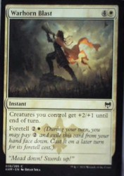 Warhorn Blast #38 Common Kaldheim Magic: The Gathering