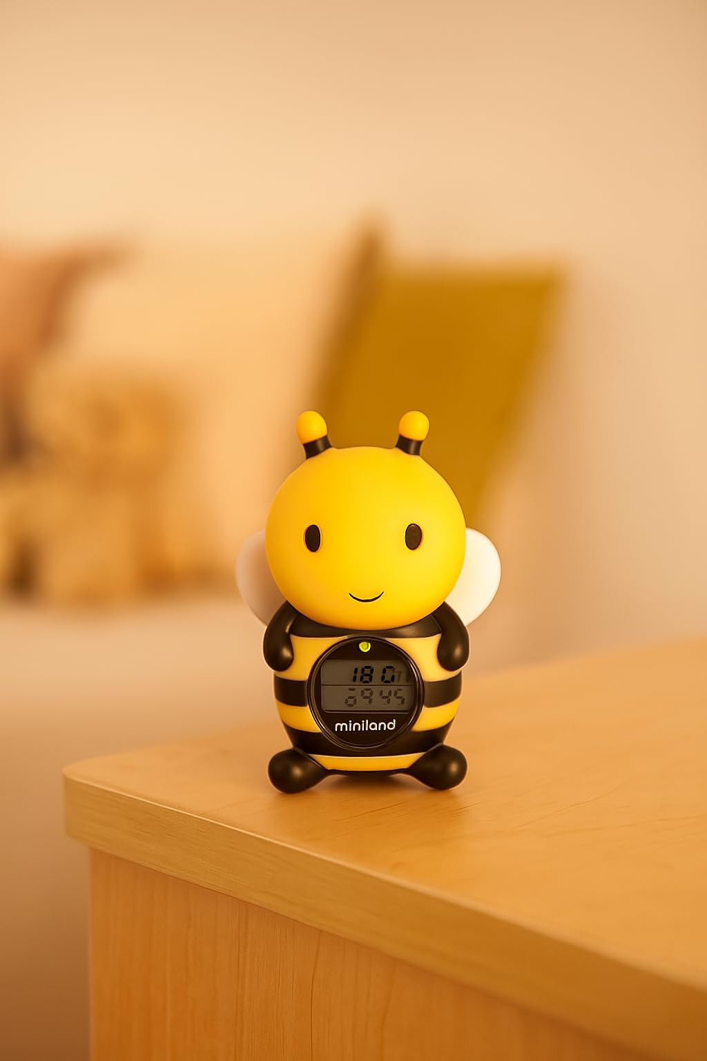Thermomètre de bain bébé Abeille flottant à lecture rapide