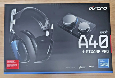 Logitech G ASTRO Gaming A40 Gaming Headset + MixAmp Pro TR A40TR-MAP-002r NEW
