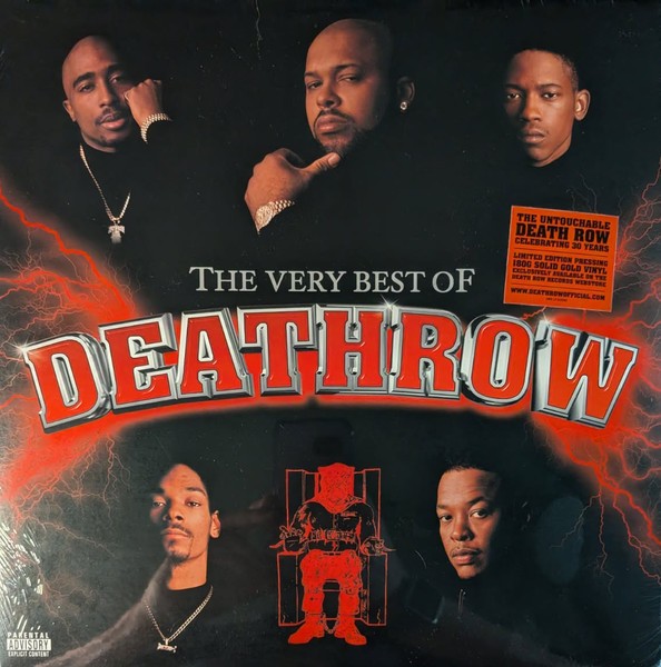 Various - The Very Best Of Death Row (2xGOLD VINYL) - HIP HOP