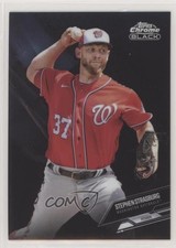 2021 Topps Chrome Black Stephen Strasburg #99 0l0m