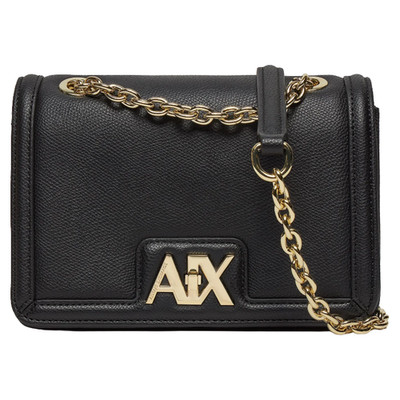 Armani Exchange 4R731 kleine schwarze Messenger Damen Umhängetasche