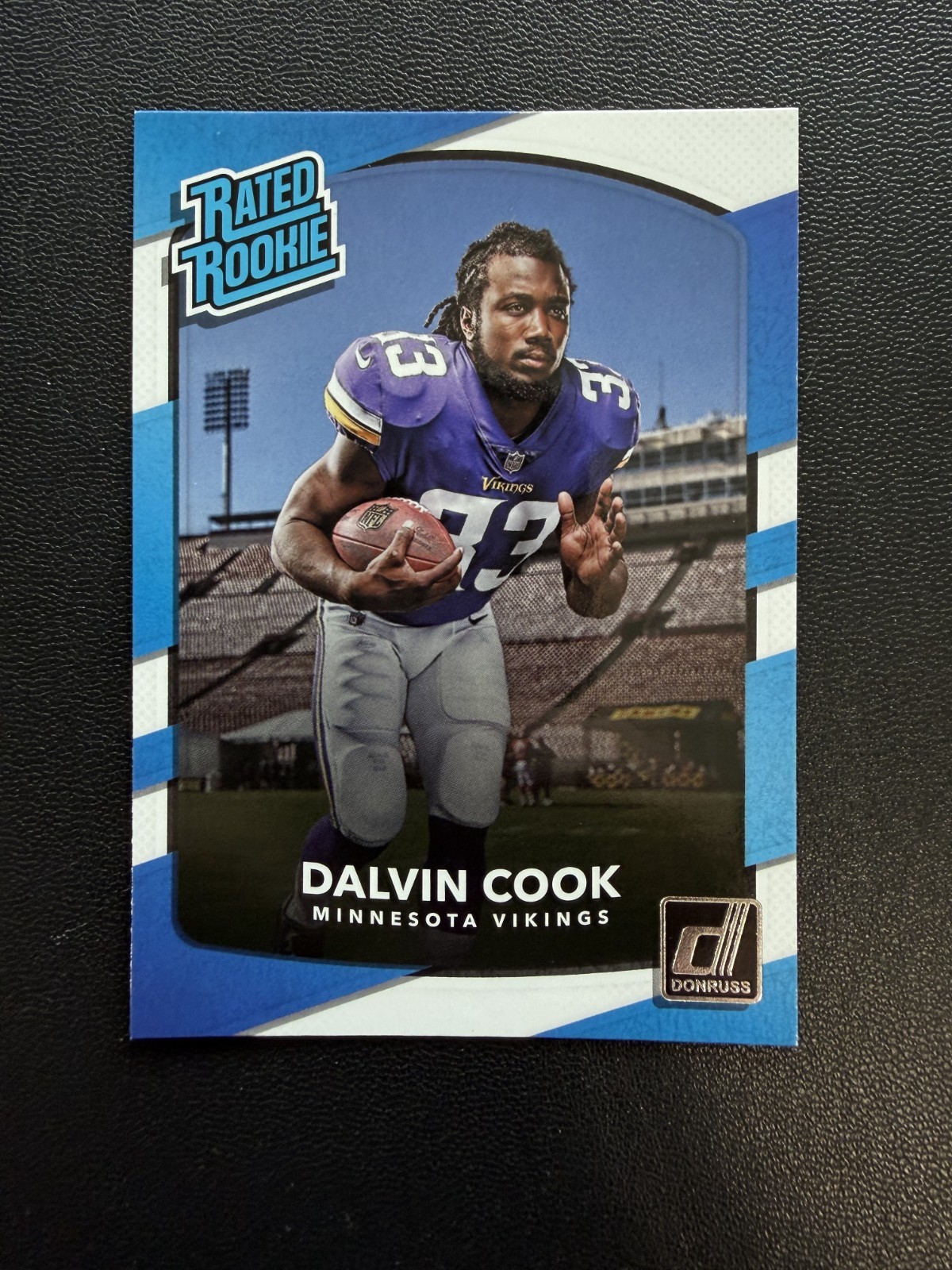 2017 Donruss #343 Dalvin Cook Rated Rookie