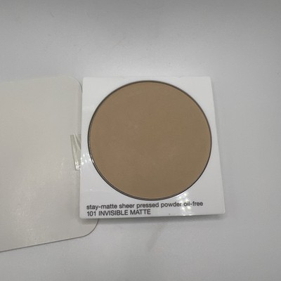 Clinique Stay-Matte Sheer Pressed Powder Oil-Free #101 Invisible Matte 0.27 Oz