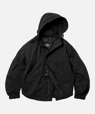 Frizmworks Oscar Fishtail Jacket 003 Black Quilted Liner S~XL