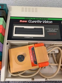 Super Cassette Vision Body Game Cartridge Set 17 Pieces Sold as-is / For parts