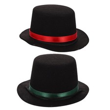 2 Pcs Puppy Hat Pet Costume Cat Headwear Birthday Party Hats for Pets