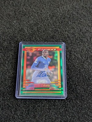 Topps Finest Flashbacks UCC 22/23 FC Chelsea Denis Zakaria Autograph /99