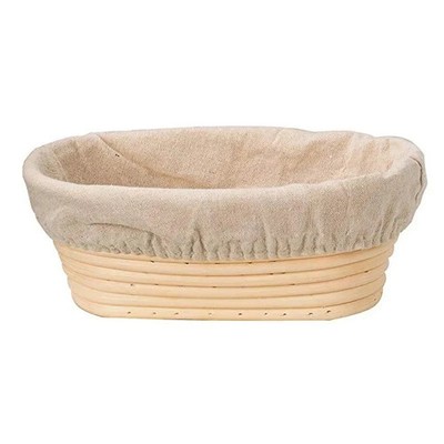 Oval Rattan Sourdough Banneton Basket 