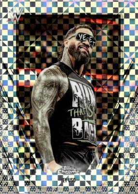 Jey Uso | X-Fractor | WWE 2026 Topps Chrome