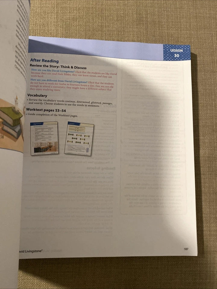 BJU Press Adventures in Reading 3 Third Edition Teachers Edition Parts 1 and 2 - Image 4 of 4