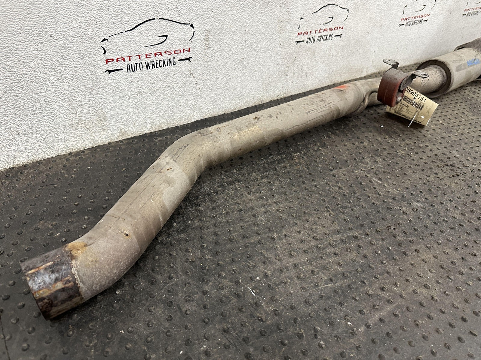2004 BENTLEY CONTINENTAL 6.0 RIGHT RH MIDDLE EXHAUST DOWN PIPE ID 3W0254450B