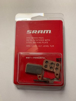 SRAM Disc Brake Pads Metal Scintered  Steel HRD, LEVEL ULT, Level TLM