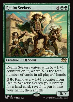 Realm Seekers MTG Foundations Jumpstart Anime Rare NM x1 - Magic Card | eBay