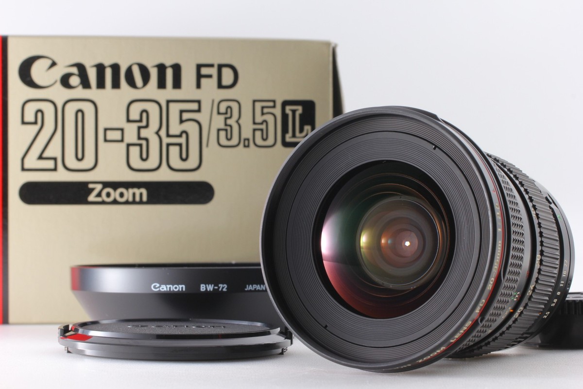 Unused] Canon New FD NFD 20-35mm f3.5L MF Zoom Lens From