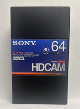 Sony HDCAM 64-Minute Videotape BCT-64HD New/Blank/Unused