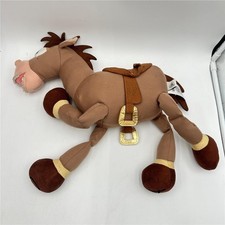 Disney Store Toy Story Woody's Horse Bullseye W/ Saddle 15" Tall Plush