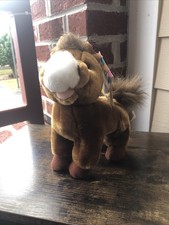 Vintage Old Macdonald's Talking Farmyard Friends Paco Pony Plush NOS no Sound