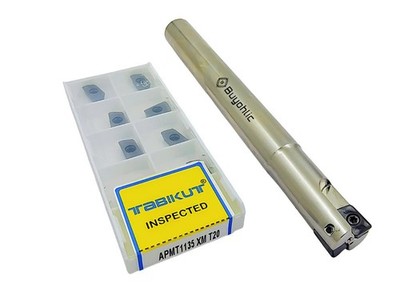 Indexable Insert Endmill 32MM II 2 Pocket II 10 Pcs JDMW12 Carbide Inserts Free
