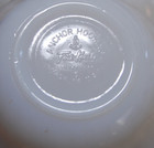 5 Anchor Hocking Fire King Dinnerware Swirl Design Milk Glass 6 1/4 Inch Bowls — photo 3