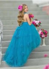 Dollcake Blue Moon Tulle Dress Formal Girl Blue dress Size 6