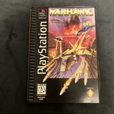 WarHawk (Sony PlayStation 1, 1995) Complete in Long Box w/Manual/NO Reg.Card