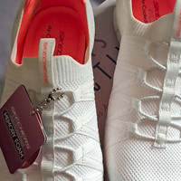 SKECHERS Memory Foam White Slip-On Low Top Trainers UK 5 Unisex Adults New