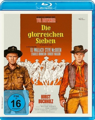 Die glorreichen Sieben (1960)[Blu-ray/Neu/OVP] Yul Brynner, Steve McQueen, Charl