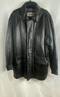 Vintage Y2K Wilsons Pelle Studio Men's Black Leather Thinsulate Jacket Sz XL — photo 1
