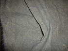2-Custom made Queen Pillow Shams Queen blue/cream paisley braid trim 29x 18 — photo 8