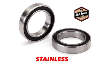 Traxxas 5107 Black Rubber Sealed Ball Bearings (17x26x5mm) - Pair For X-Maxx Monster Truck