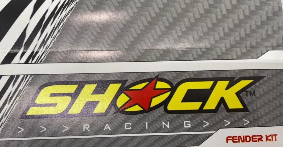 Kit guardabarros placa inferior Shock Racing 2006 2007 Ninja Kawasaki ZX-10 ZX10R Foto 4 de 4