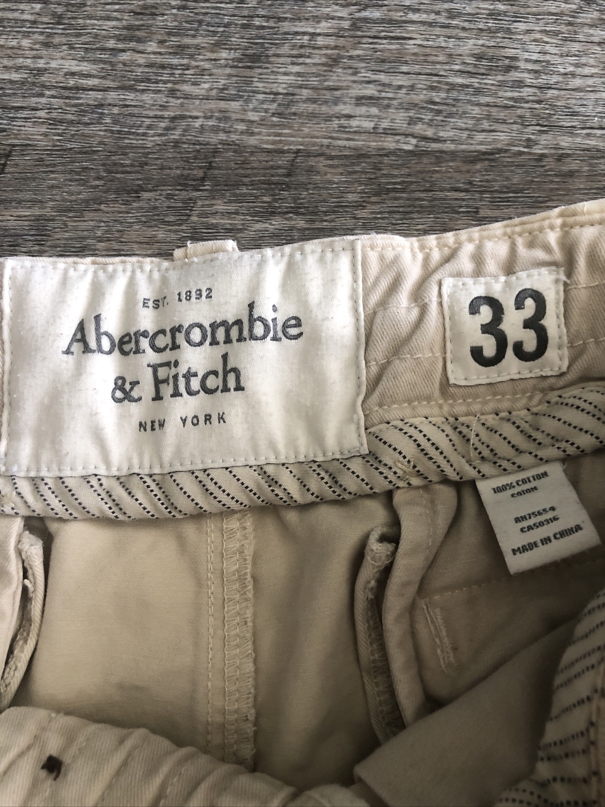 Abercrombie Fitch Men’s Shorts Size 33 Button Up RN75654/CA50316 eBay