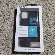 New Incipio NGP Pure Series Case Apple iPhone 11 Pro Max - Black - Free Shipping