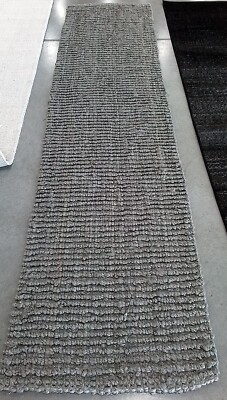 LIGHT GREY 2'-6'' x 10'-0'' Broken Thread Rug, Reduced Price 1172767810 NF447G-210