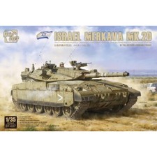 Isreal Merkava MK.2D with Full Interior & Workable Tracks - Border