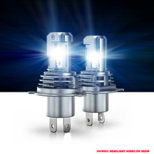 For Toyota Corolla 1998-2000 2X H4 9003 Front LED Headlight Bulbs High Low Beam