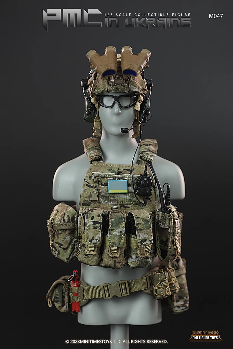 Mini Times 1/6 PMC in Ukraine Action Figure Model Solider