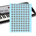 88Pcs Conductive Button Pads Round for Gamepad Game Controller Keypad Repair