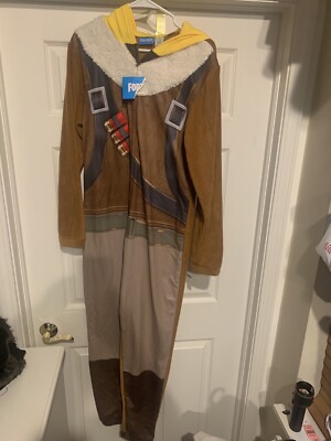 NWT Fortnite Raptor Hood Union Suit Costume Sleepwear Pajamas