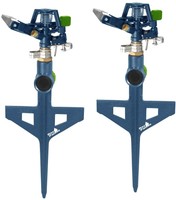 Ray Padula Metal Pulsating Sprinkler Series Step Spike 2pack Heavy Duty Durable Ray Padula Metal Pulsating Sprinkler Series Step Spike 2pack Heavy Duty Durable
