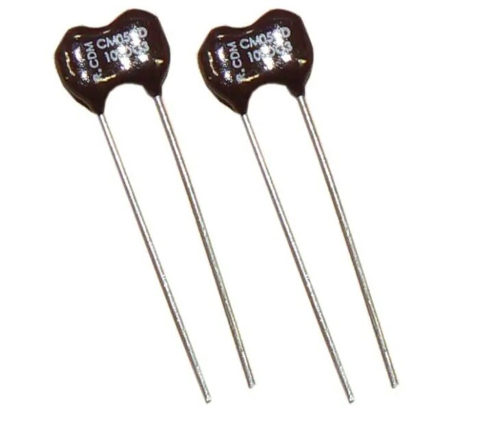 Condensatore Mica Cornell Dubilier CD19FD202GO3 2000pF 500V 2% Radiale, Nuovo