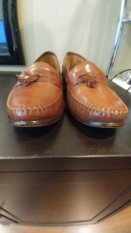 San Remo Handmade in Italy tassel loafer brown 13M #323900  display picture 3
