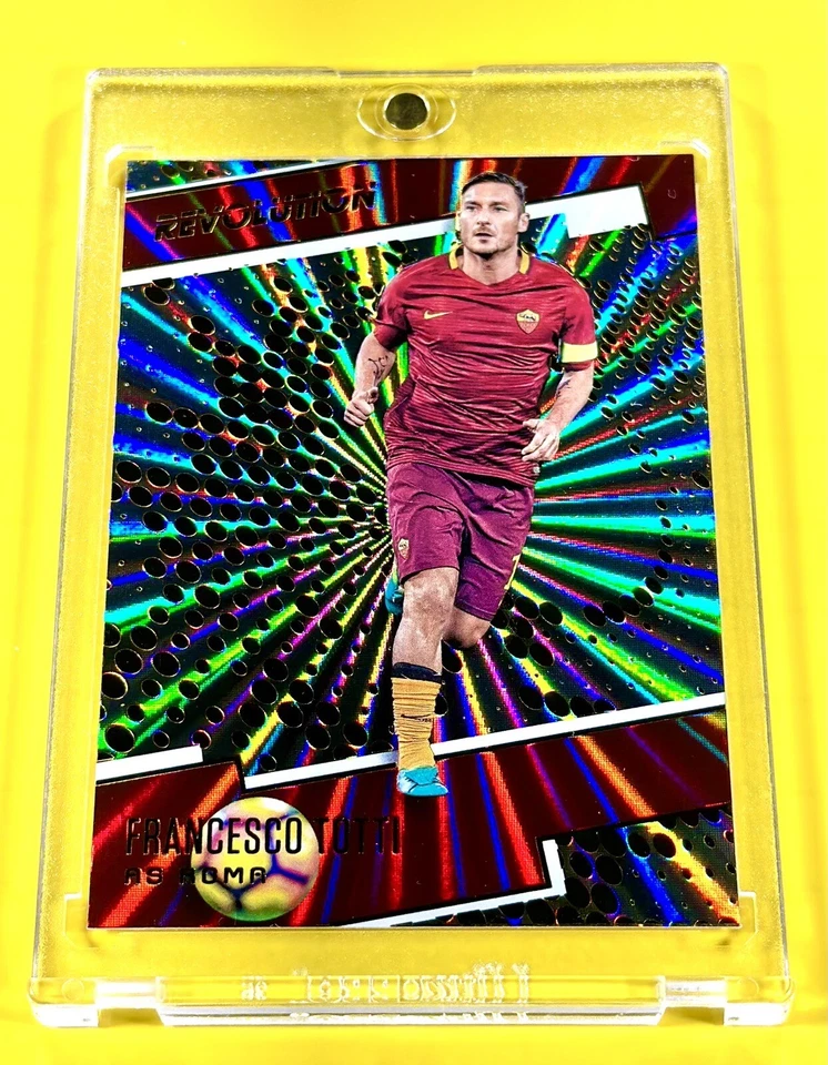 Revolution Sunburst Francesco Totti Italy Roma Legend Parallel Refractor Insert - Image 3 of 4