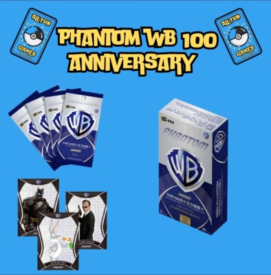 [Limited Box] Kakawow 2024 Phantom Warner Bros 100th Anniversary Trading Cards
