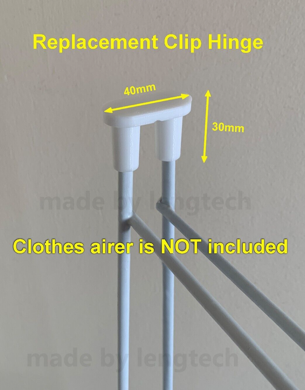 Over Bath Clothes Airer CLIP HINGE REPAIR (Airer is not included) eBay