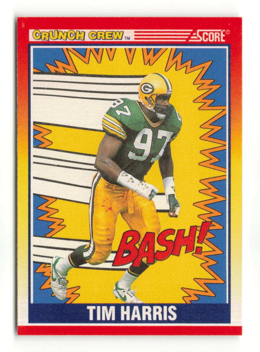 1990 Score #555 Tim Harris CRUNCH CREW