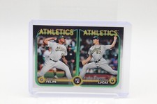 Easton Lucas / Angel Felipe RCOM, RC #US306 2024 Topps Update Athletics RC