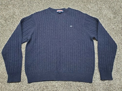 Cable Knit Fisherman Crewneck Sweater 