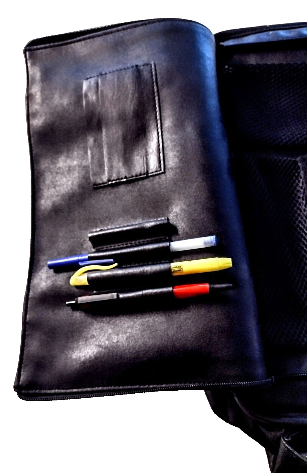 SOLIDEX Performance Leather Messenger Briefcase ~… - image 15